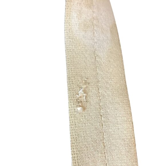 Coach mMessenger Bag Textile Monogram Crossbody Strap Tan READ DAMAGE - Picture 9 of 16